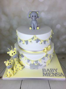 christening cake