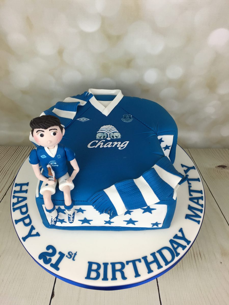 Everton Birthday Cake